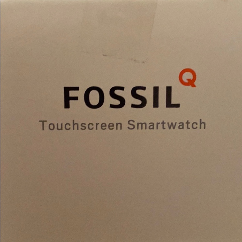 Fossil touchscreen smart watch